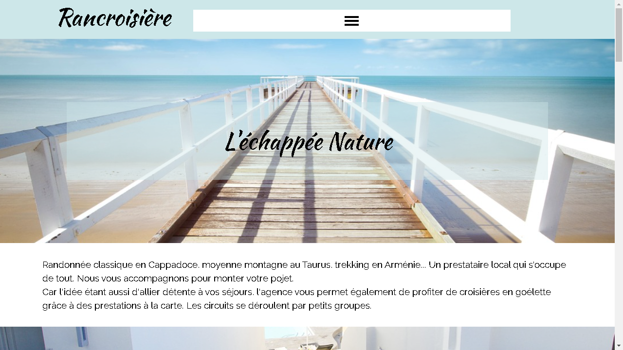 Capture d'écran de http://www.trekdereve.com/